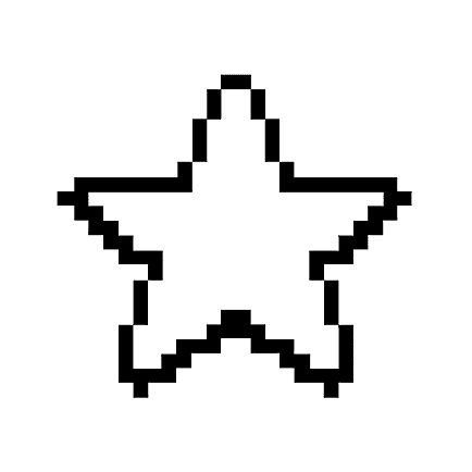 Pixel Art Star